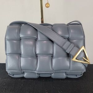 BOTTEGA VENETA Padded Cassette Classic Shoulder Bag Intrecciato